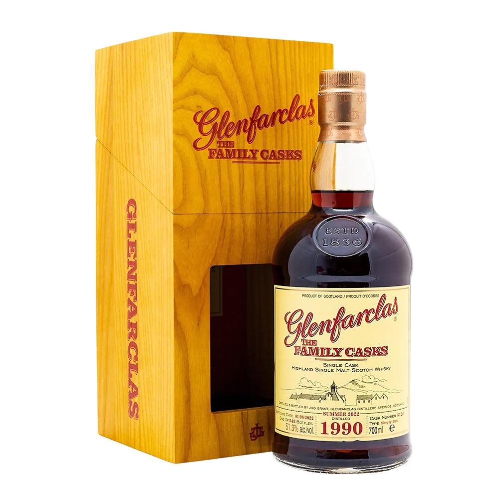 Glenfarclas 1990 (cask 5125) - Family Cask Summer 2022 Release