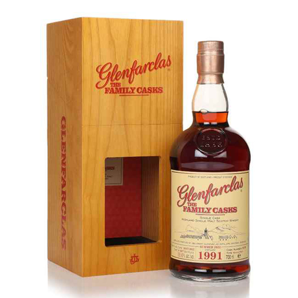Glenfarclas 31 Year Old 1991 Family Casks Release Summer 2022