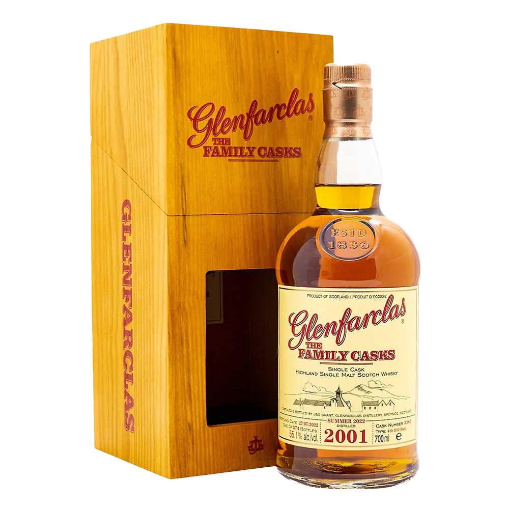 Glenfarclas 2001 (Cask 3383) - Family Cask Summer 2022 Release 