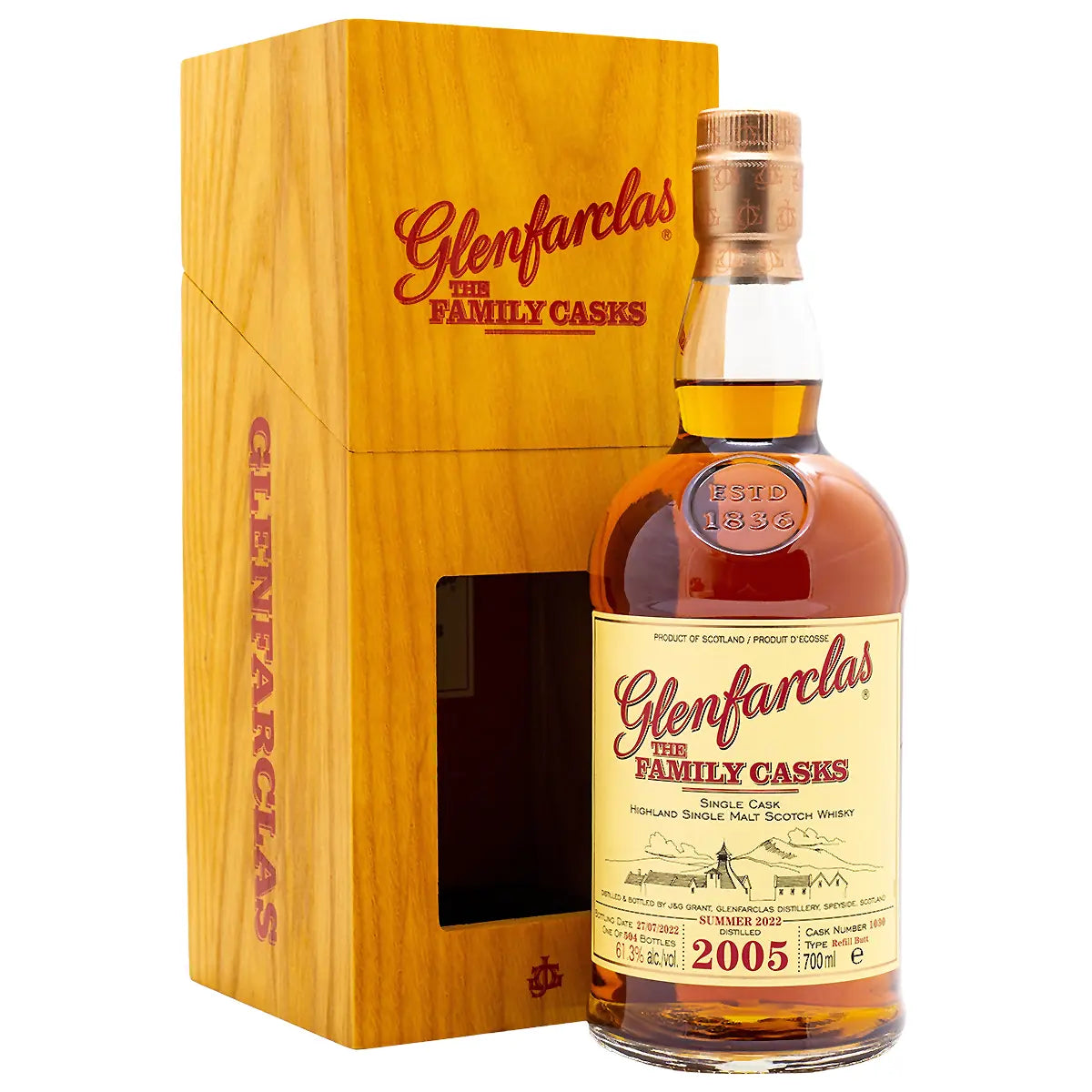 Glenfarclas 2005-(Cask 1030) Family Casks Summer 2022