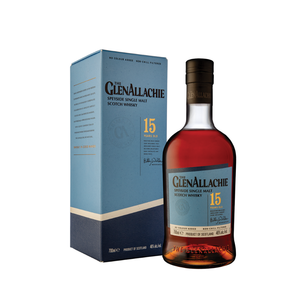 GlenAllachie 15 Year Old Speyside Malt Sherry Cask