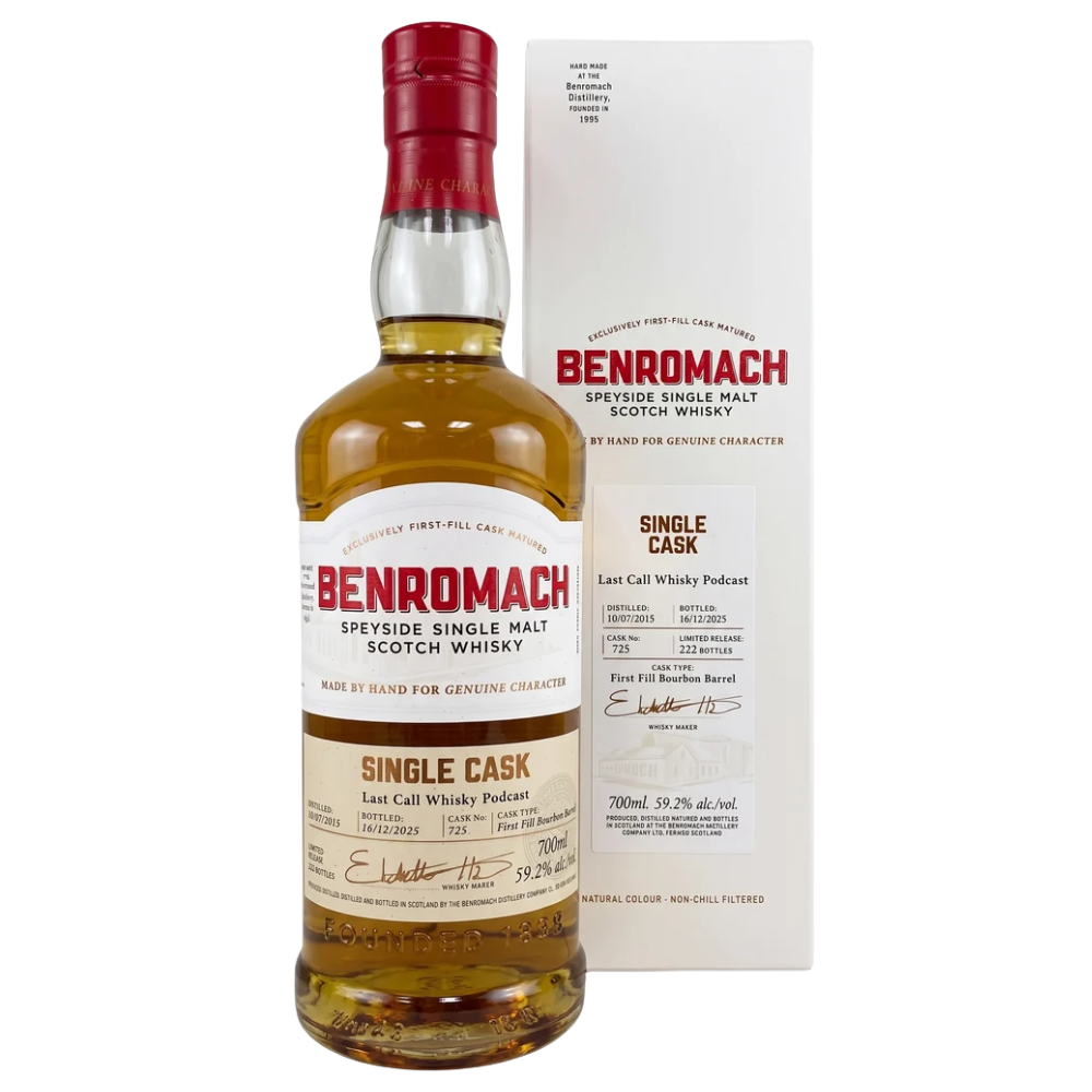 Benromach Single Cask 2015 Bourbon Barrel #725