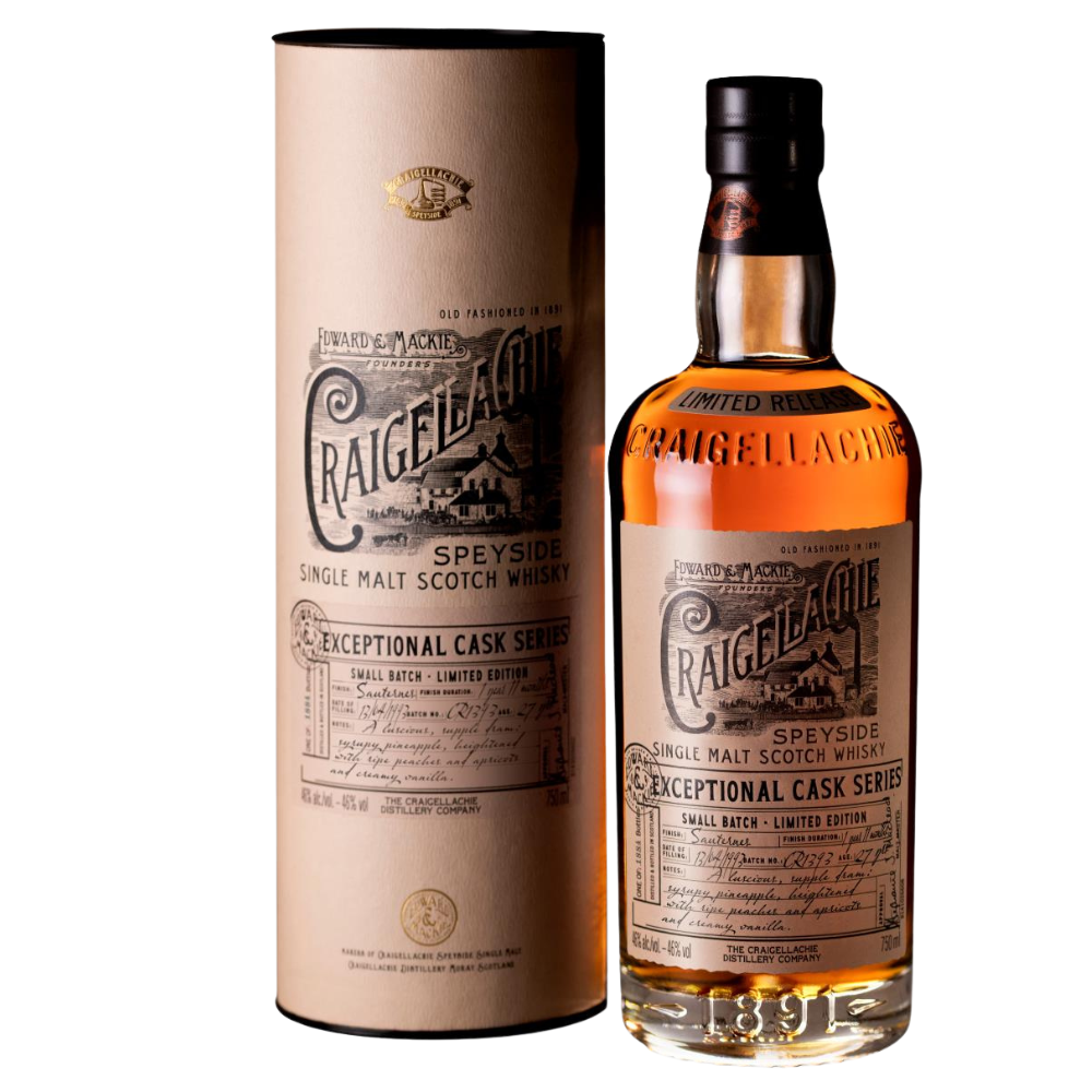 Craigellachie 27 Year Old Exceptional Cask Sauternes