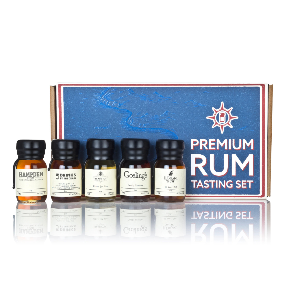 Drinks By The Dram Rum Collection Tasting Set (5x 30 ml)