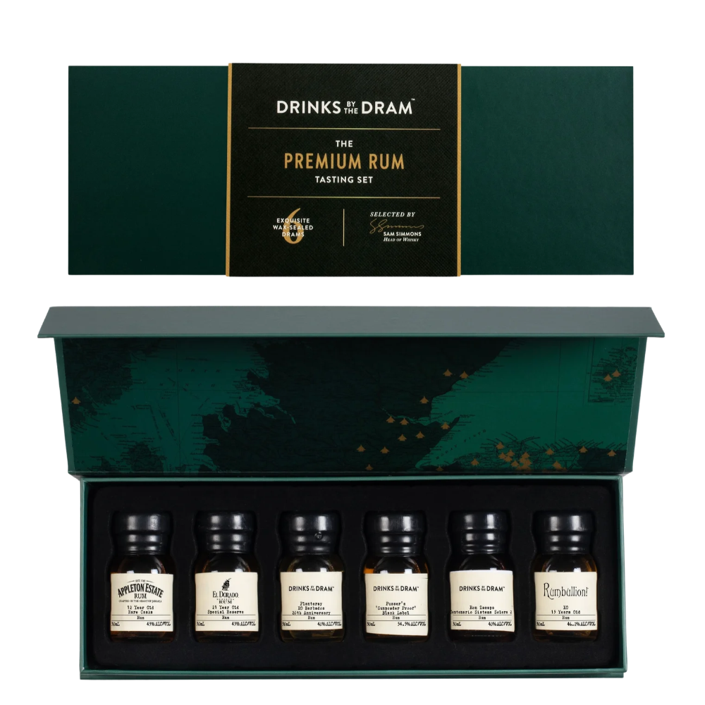 Drinks by the Dram The Premium Rum Tasting Set
