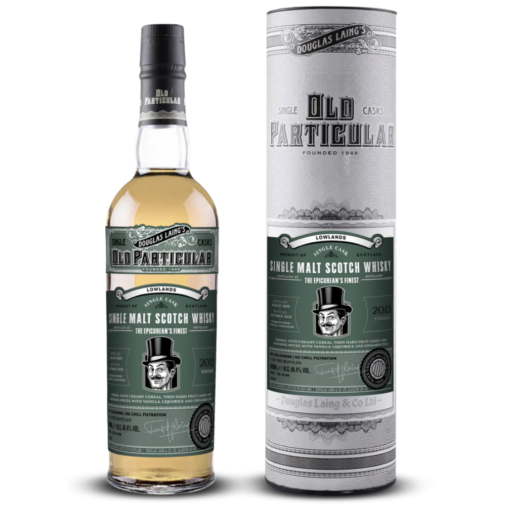Old Particular Epicurean's Finest Vintage Single Malt 10 Year Old
