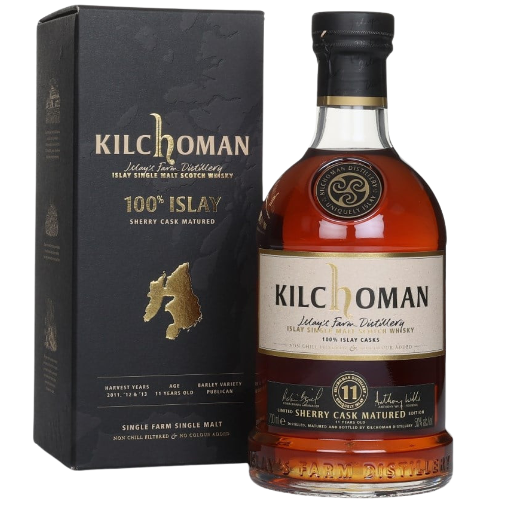 Kilchoman 100% Islay 11 Year Old Sherry Cask Finish