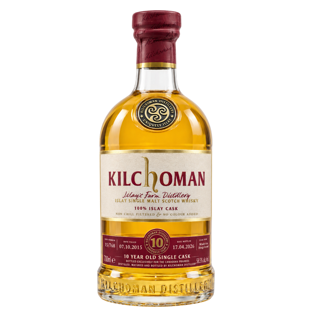 Kilchoman Madeira Hogshead 10 Year Old 100% Islay Single Cask