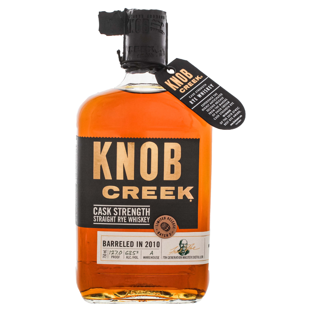 Knob Creek Cask Strength Rye Batch 2