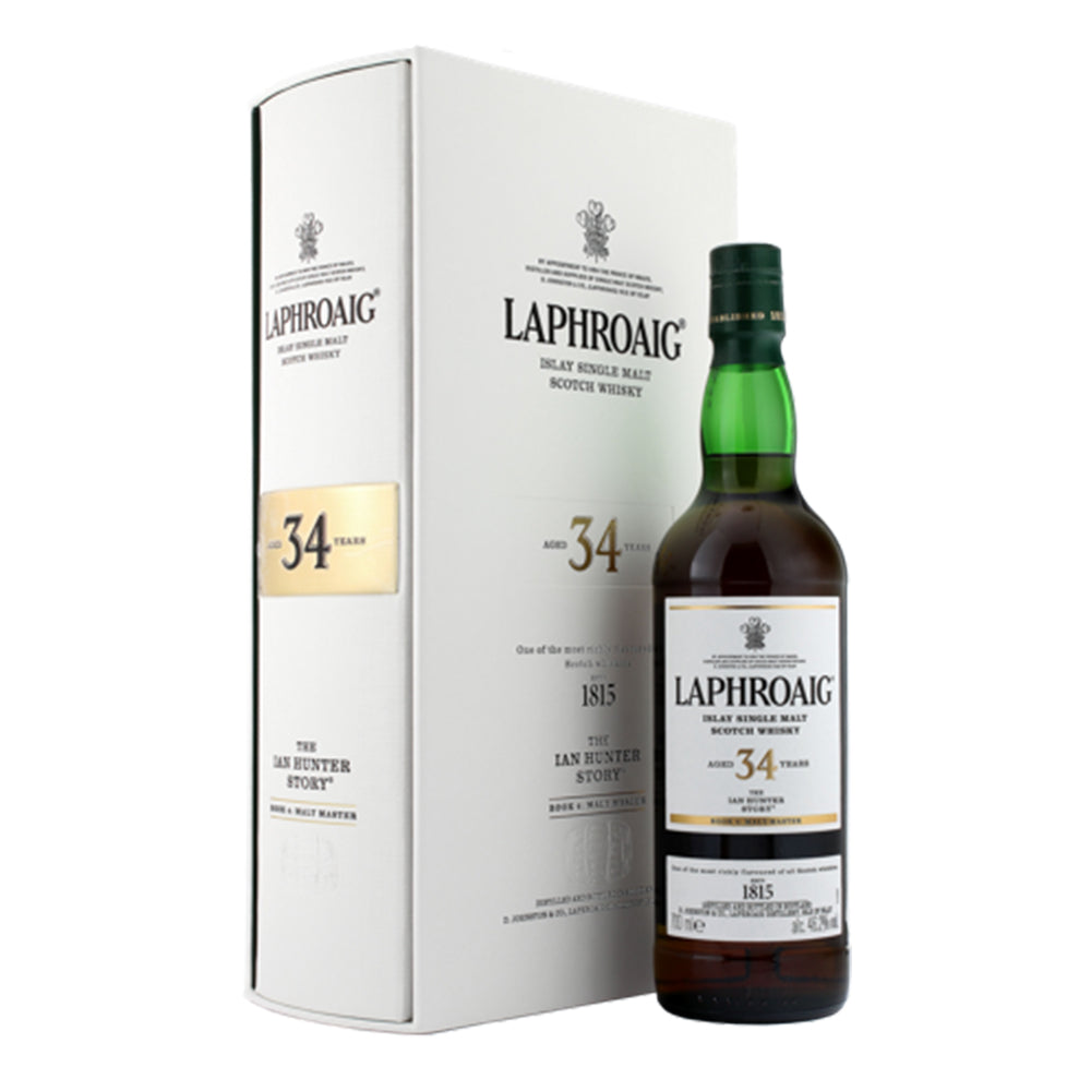 Laphroaig 34 Year Old Ian Hunter Book 4