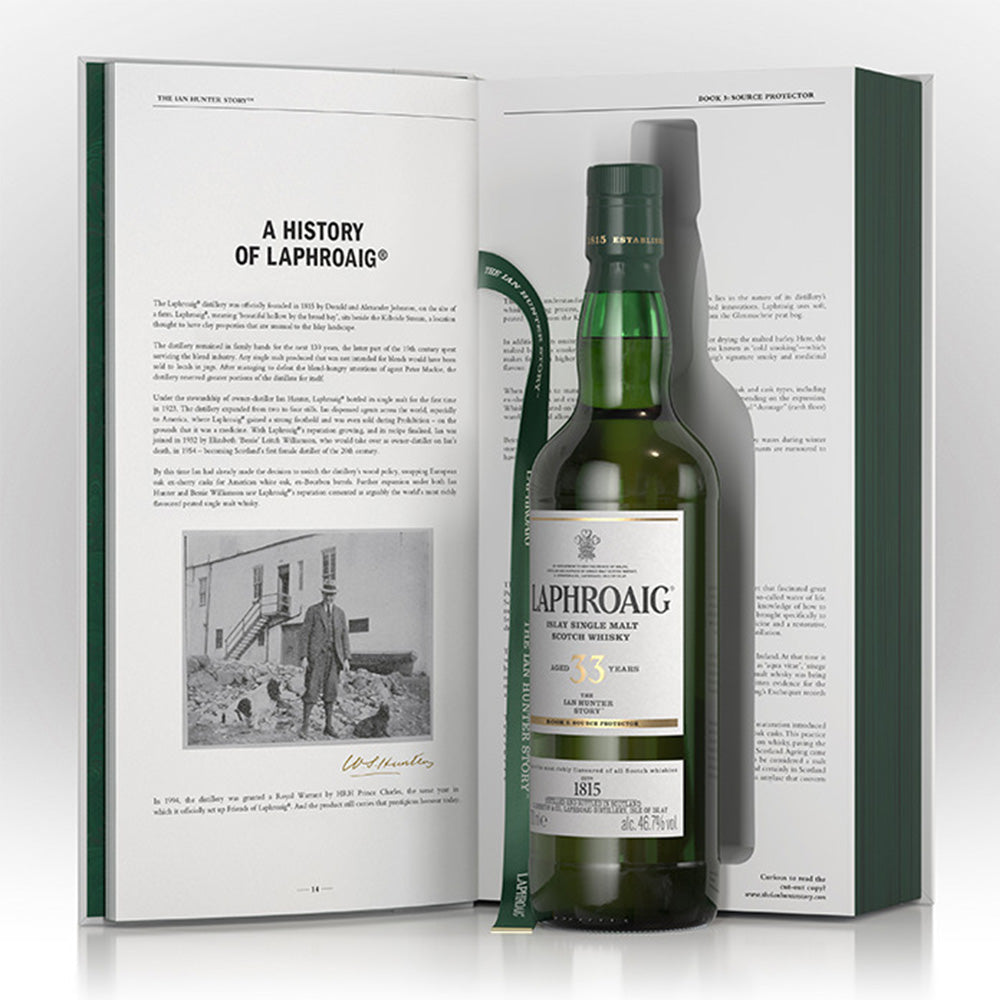 Laphroaig 33 Year Old β The Ian Hunter Story Book 3: Source Protector