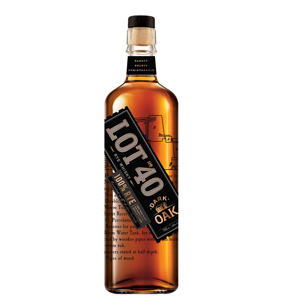 Lot No. 40 Dark Oak Canadian Whisky