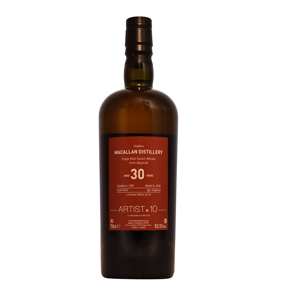 Macallan 30 Years Old 1990 Artist 10th Anniversary