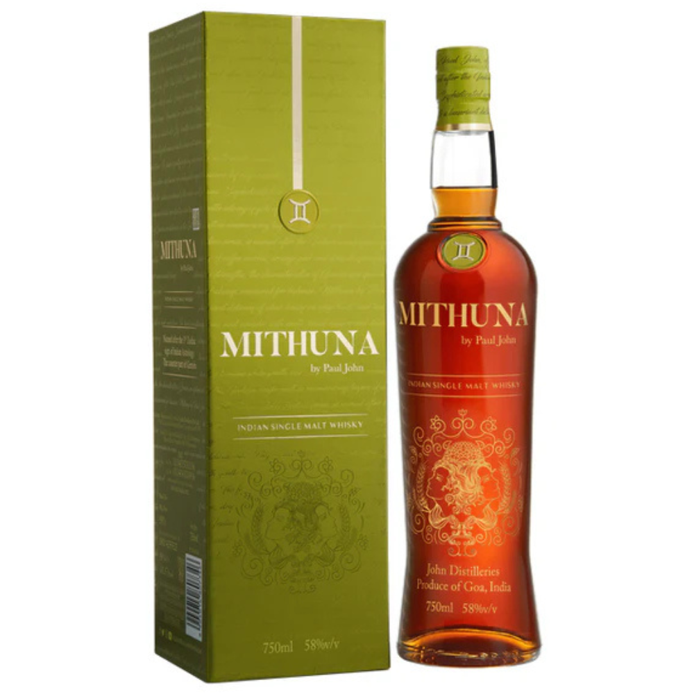 Paul John Single Malt Indian Whisky Mithuna Limited Edition