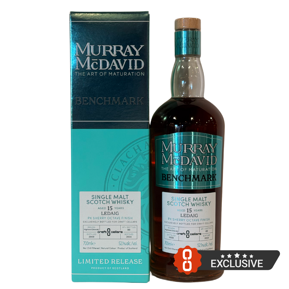 Murray McDavid 15 Year Old Ledaig PX Sherry Octave Finish