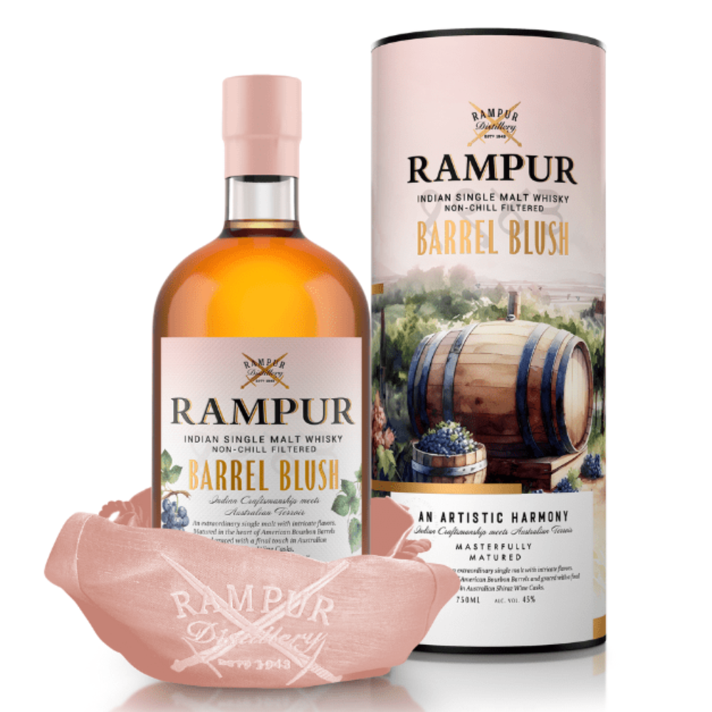 Rampur Barrel Blush - Single Malt Whisky