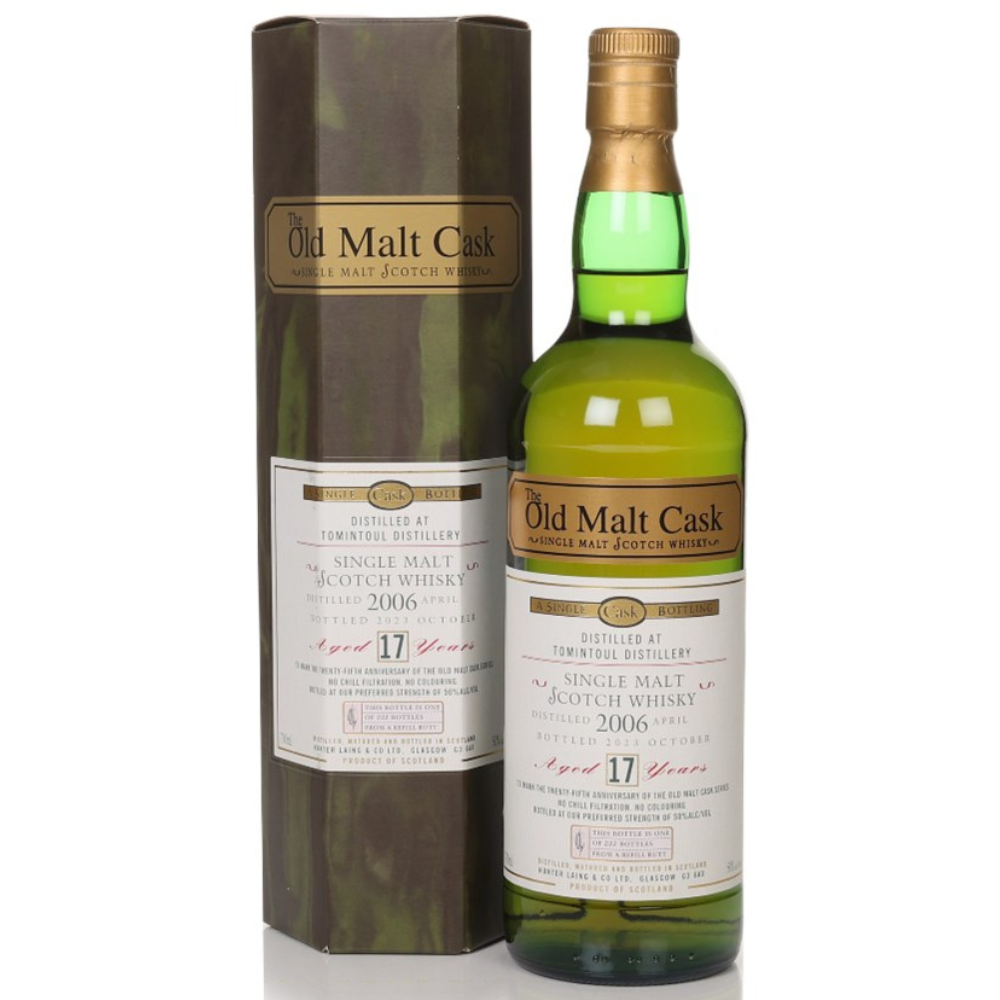 Old Malt Cask Tomintoul 17 Year Old 25th Anniversary Release
