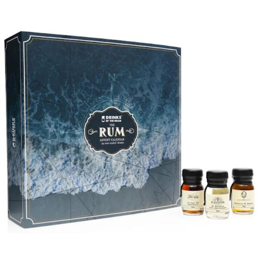 Drinks By The Dram Premium Rum Advent Calendar 2023 24 x 30ml