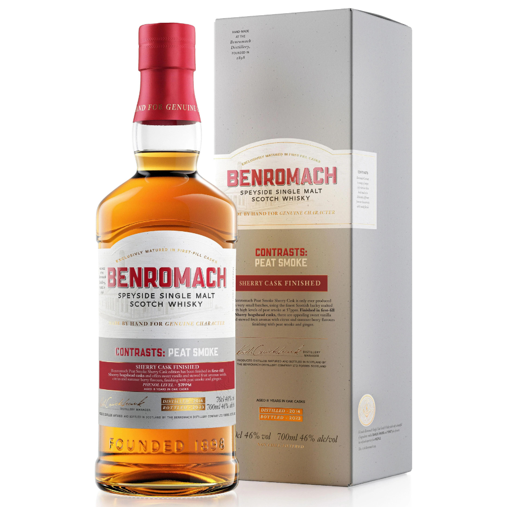 Benromach Peat Smoke Sherry 2014