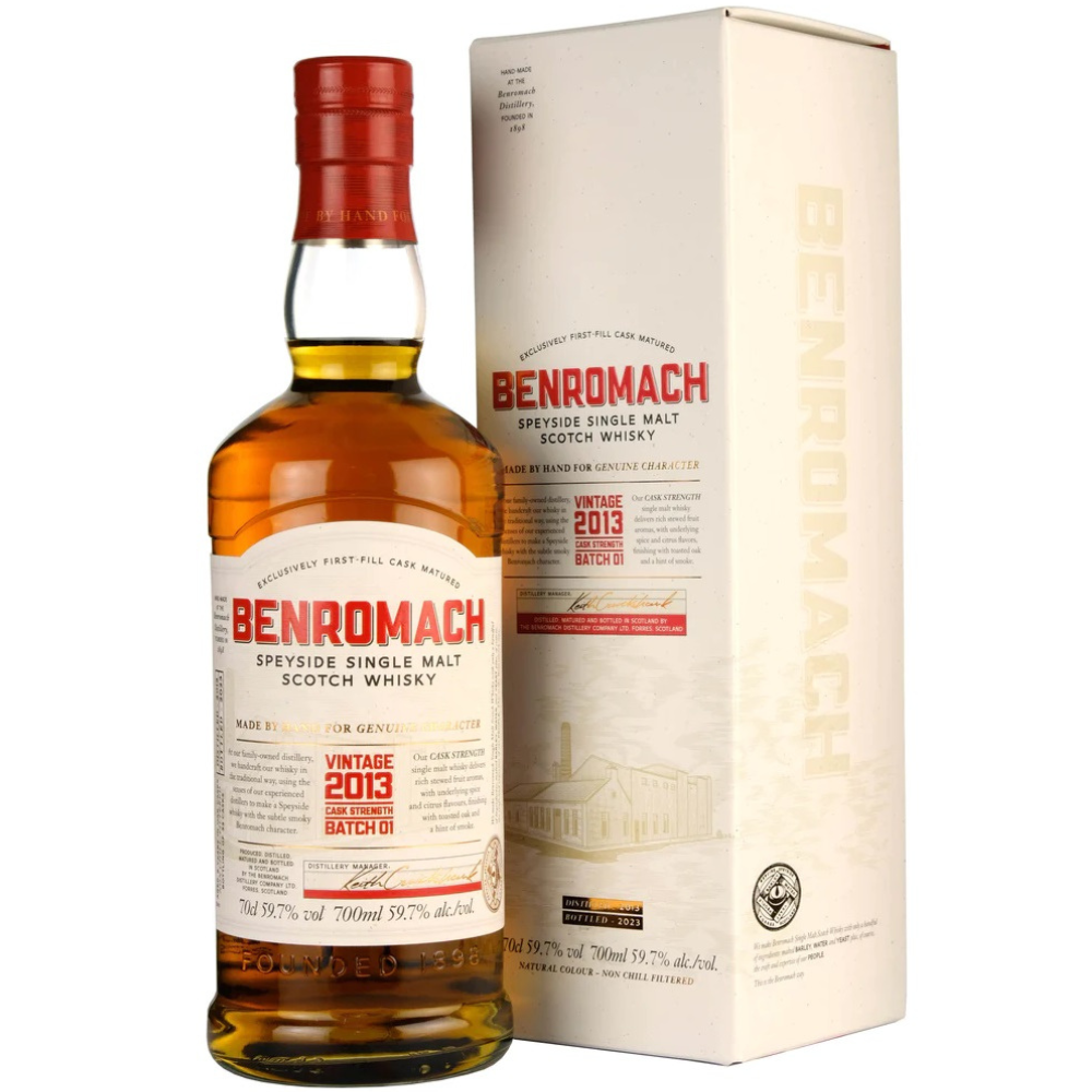 Benromach Cask Strength 2013 Batch 1