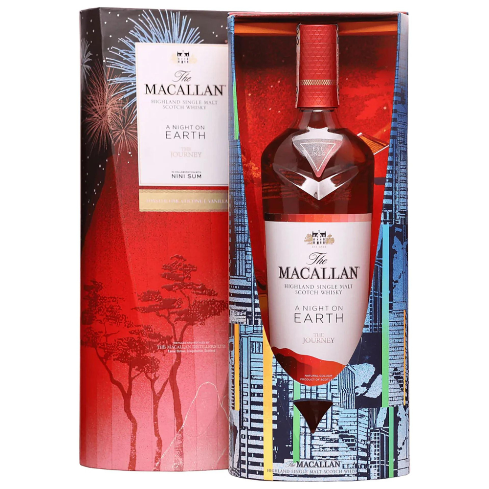 ウイスキー The Macallan A Night on Earth 700ml Macallan a Night on Earth: The Journey