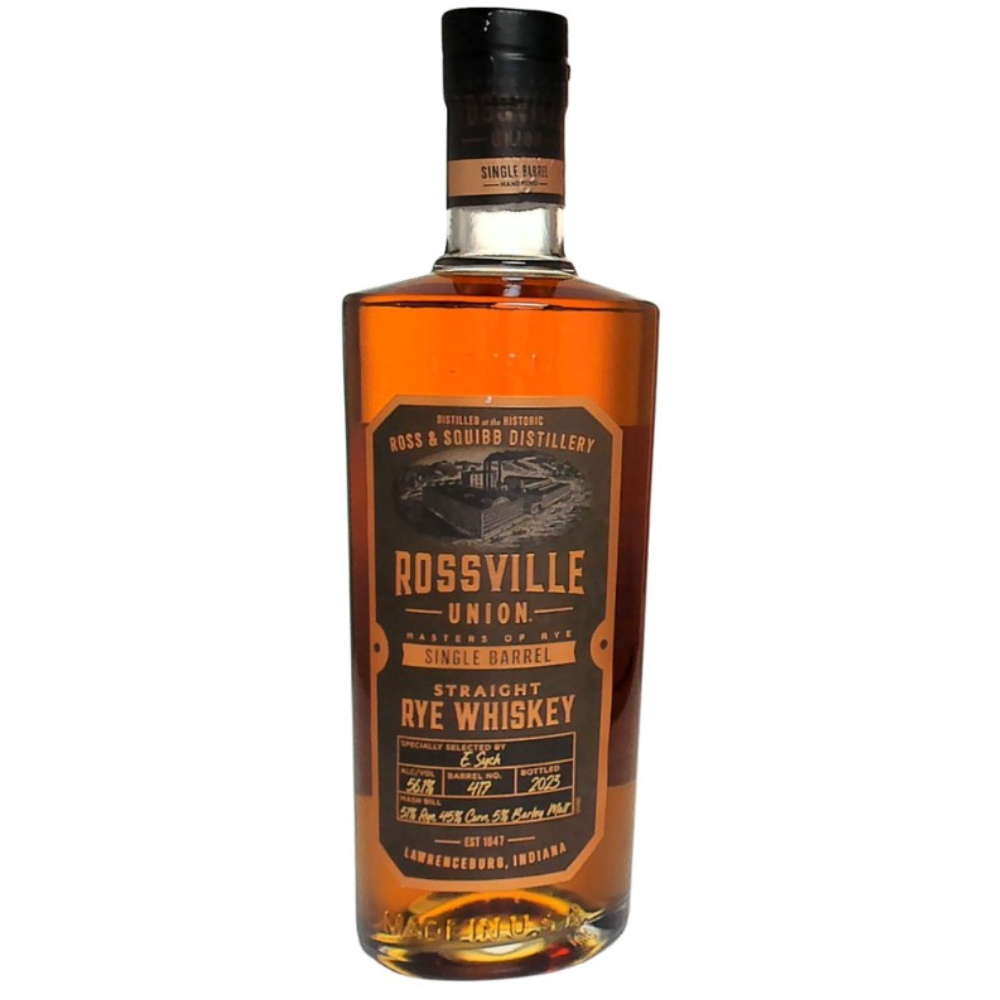 Rossville Union Barrel Proof Rye - E Sych Personal Selection