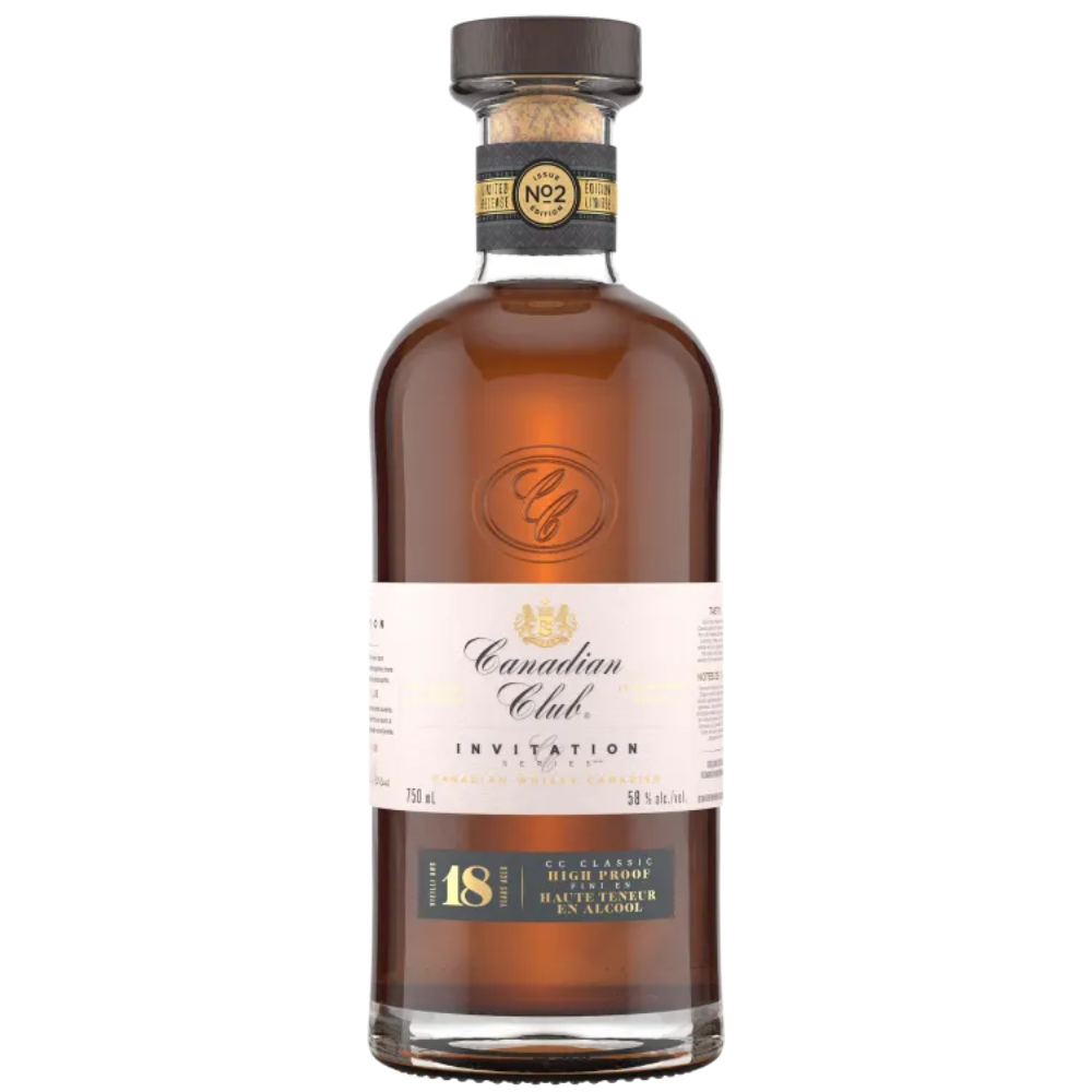 Canadian Club Invitation Series 18 Year Old High Proof