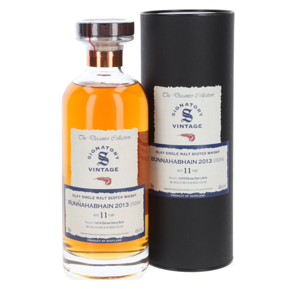 Signatory Bunnahabhain Staoisha 2013 11 Year Old