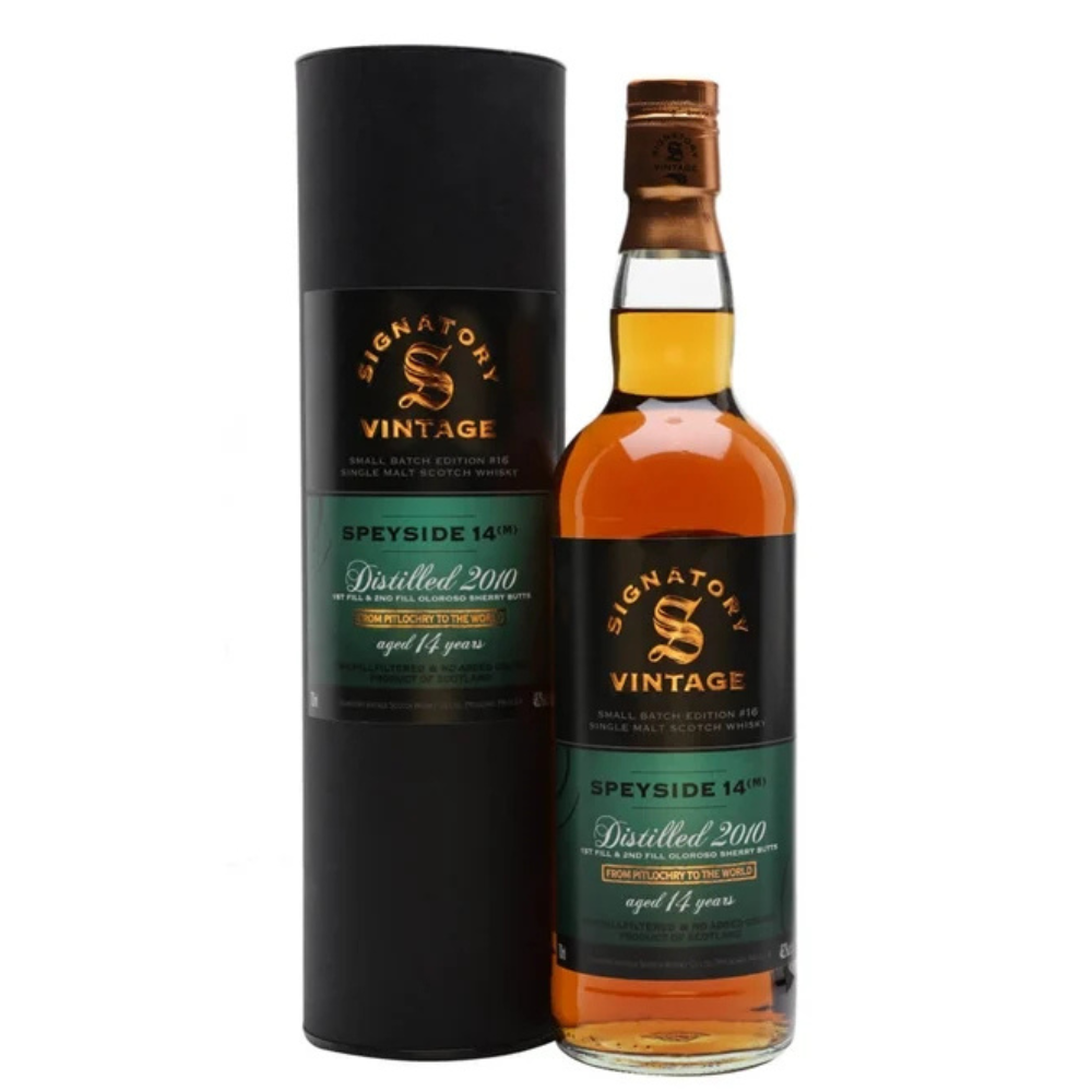 Signatory Speyside 14 Year Old (M) 2010 Small Batch