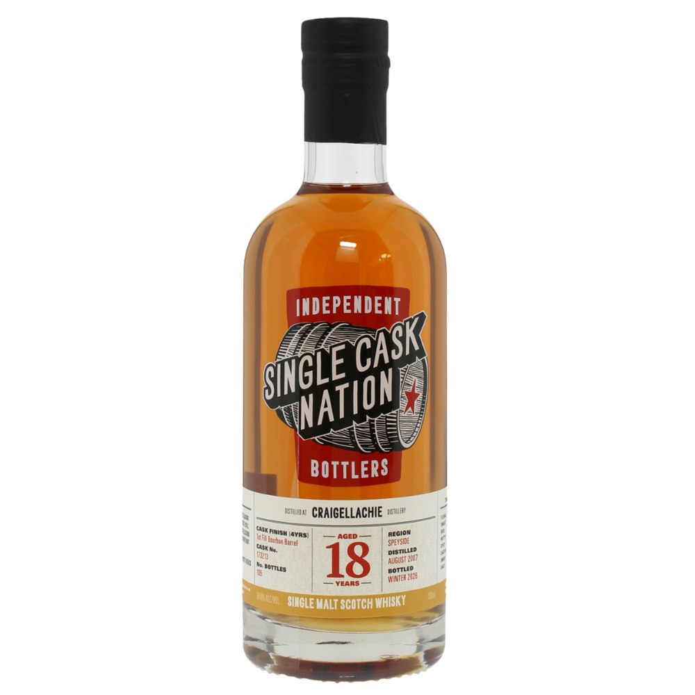 Single Cask Nation Craigellachie 18 Year Old