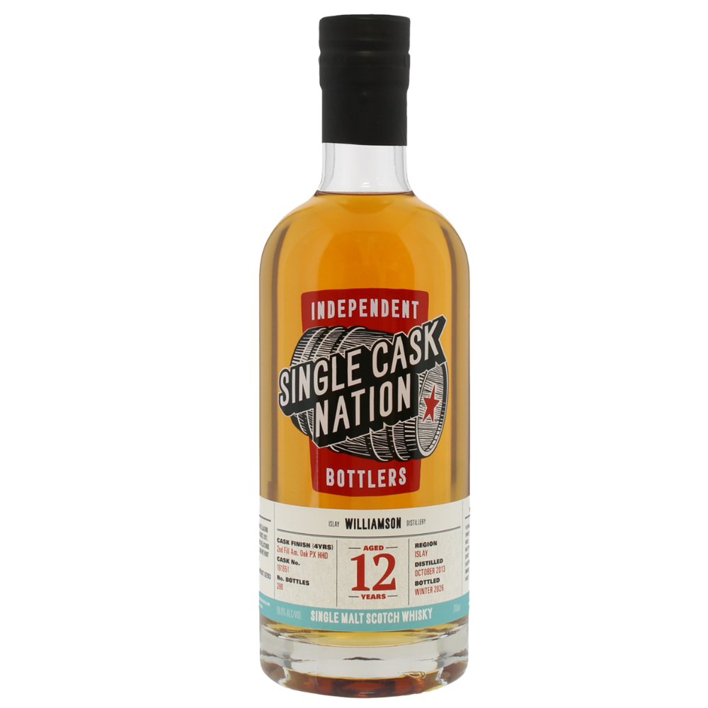Single Cask Nation Williamson 12 Year Old