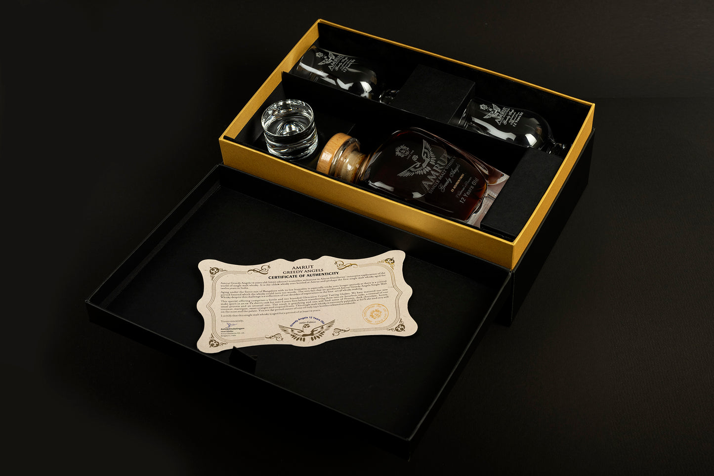 Amrut Greedy Angels 12 Year Old Chairmanโs Reserve