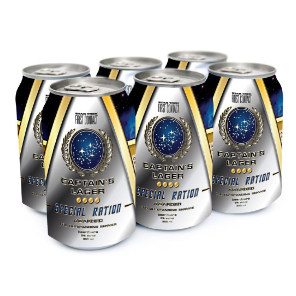 Fahr Star Trek Captain's Lager 6 x 355ml