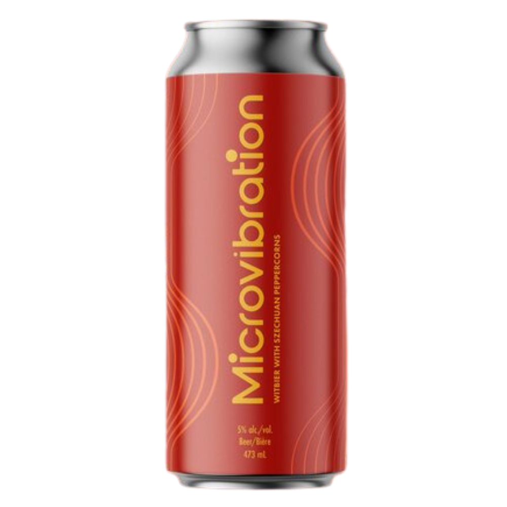 Cabin Brewing Microvibration Witbier w/Szechuan Peppercorns 4 X 473ml