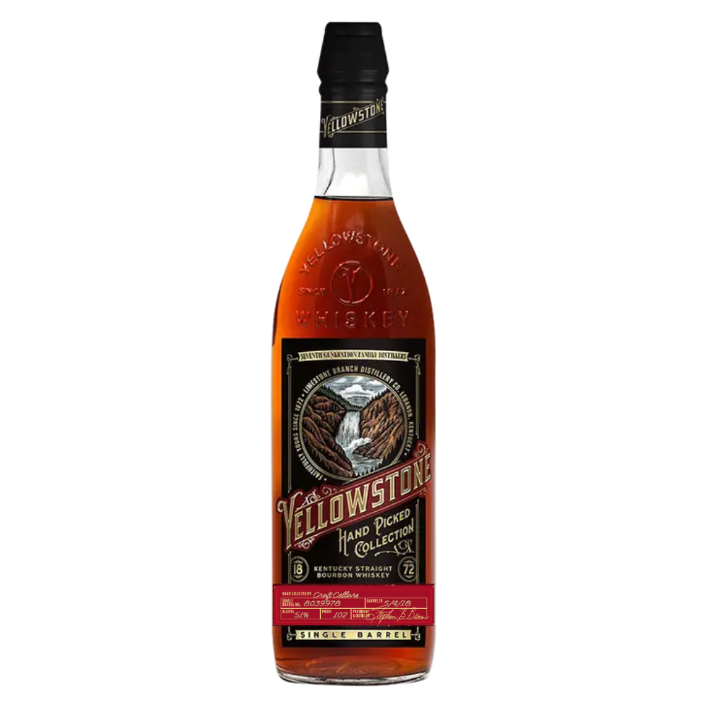 Yellowstone Bourbon Single Barrel β Craft Cellars Hand Picked Collection