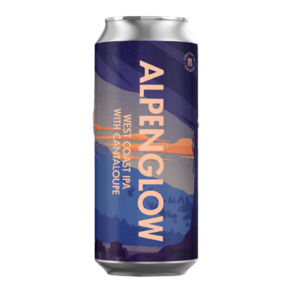 Born Brewing Alpenglow β Cantaloupe West Coast IPA 4 X 473ML