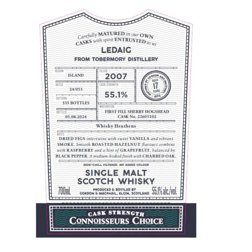 Gordon & Macphail Connoisseur's Choice Ledaig 2007