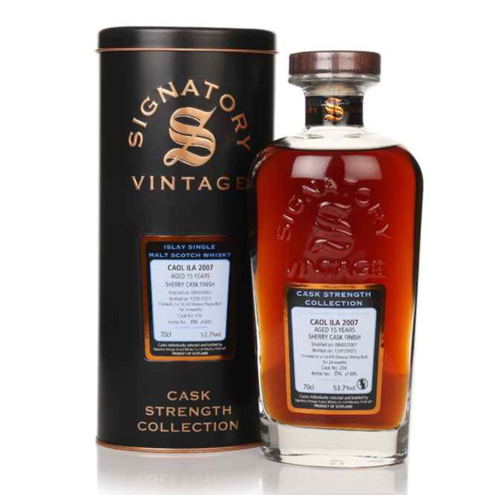 Caol Ila 2007 15 Year Old (Signatory Vintage)