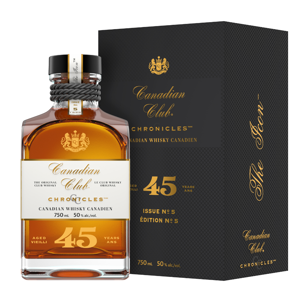 Canadian Club Chronicles 45 Year Old