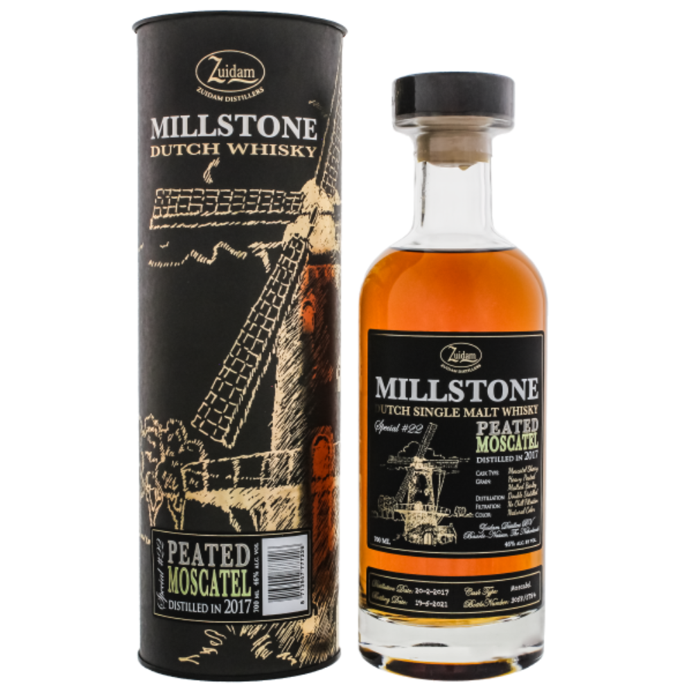 Millstone Single Malt Peated Moscatel Cask