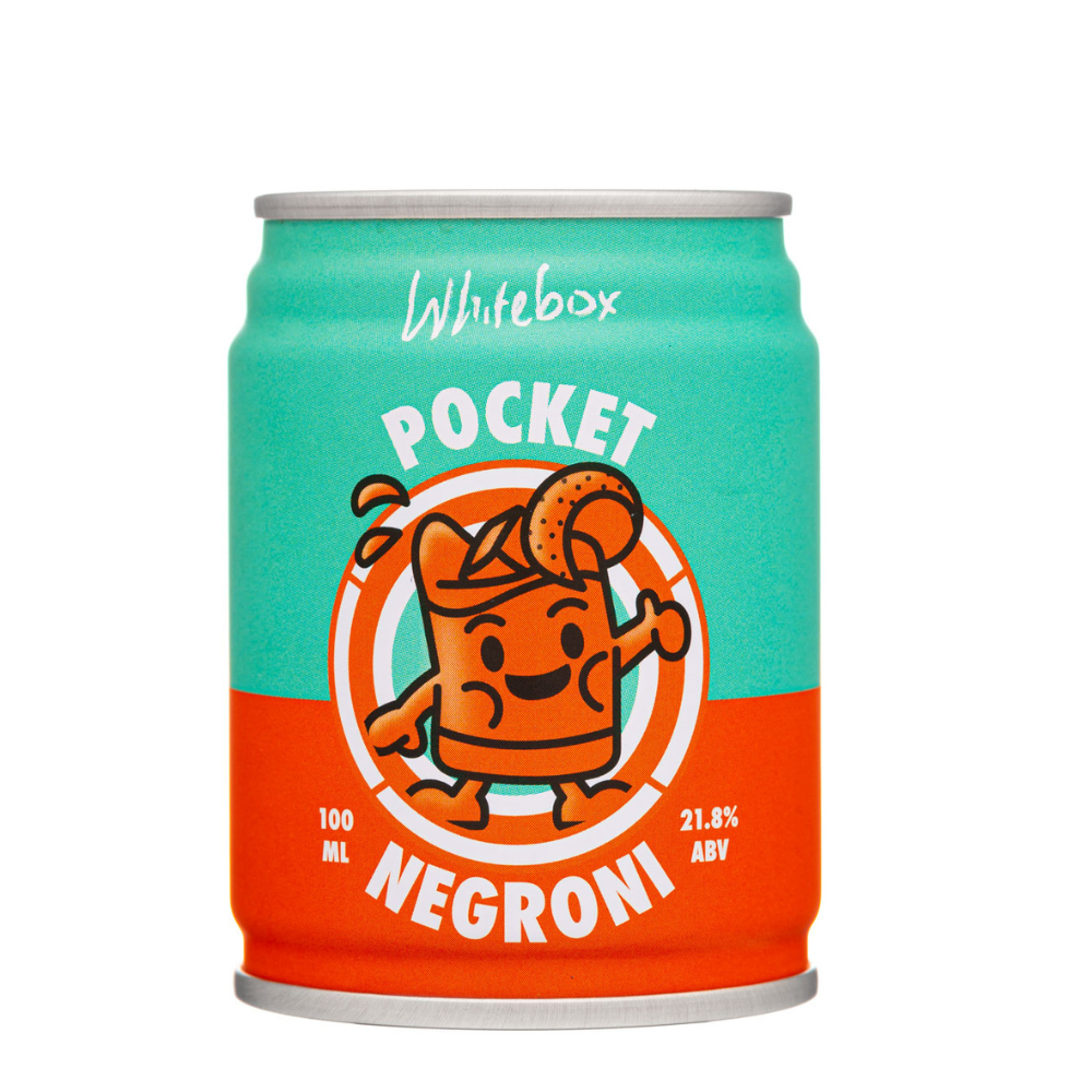 drink make 白　箱付き Whitebox Pocket Negroni 100ML