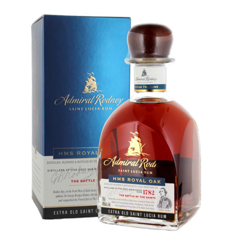 Admiral Rodney HMS Royal Oak Saint Lucia Rum