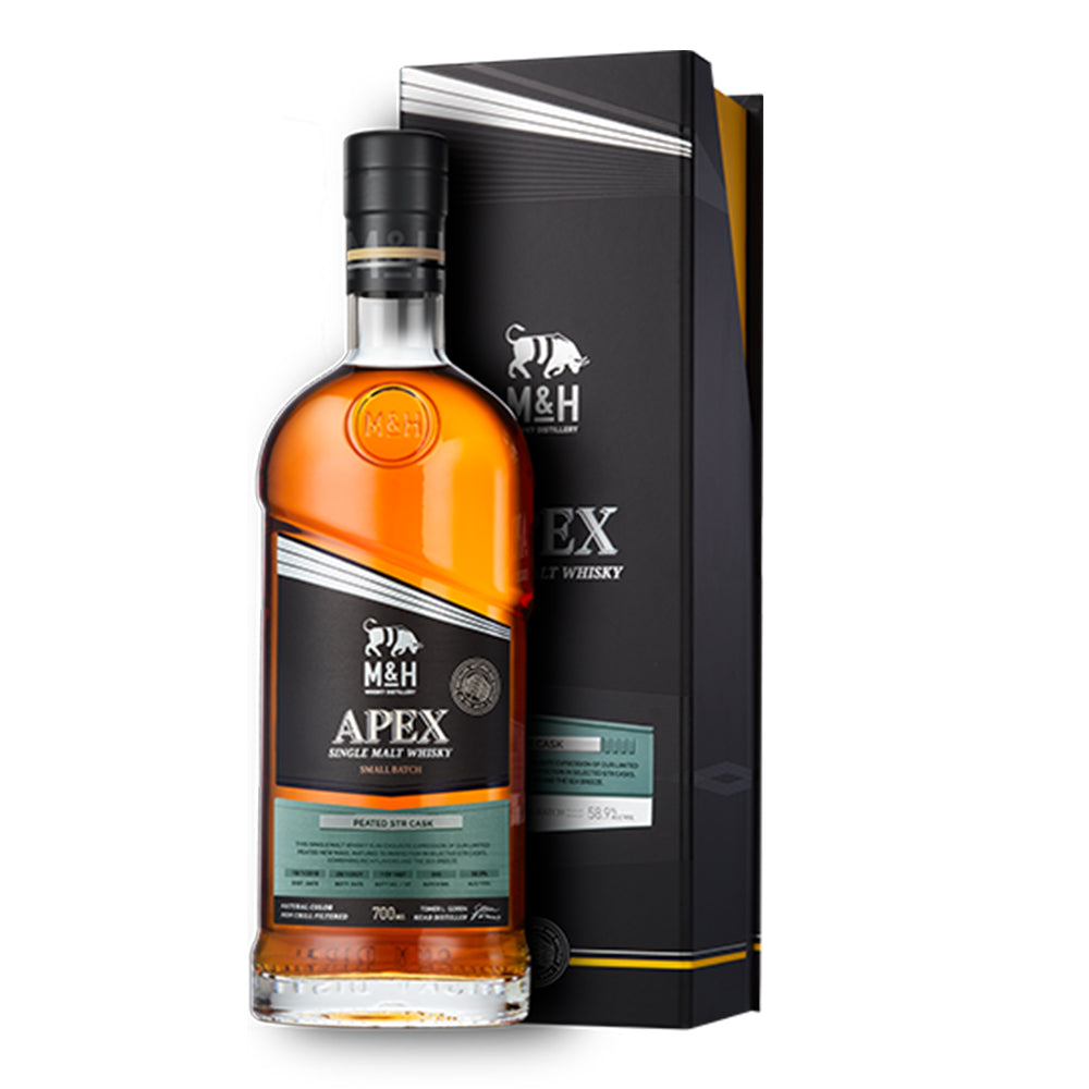 M&H β Apex Peated STR Cask