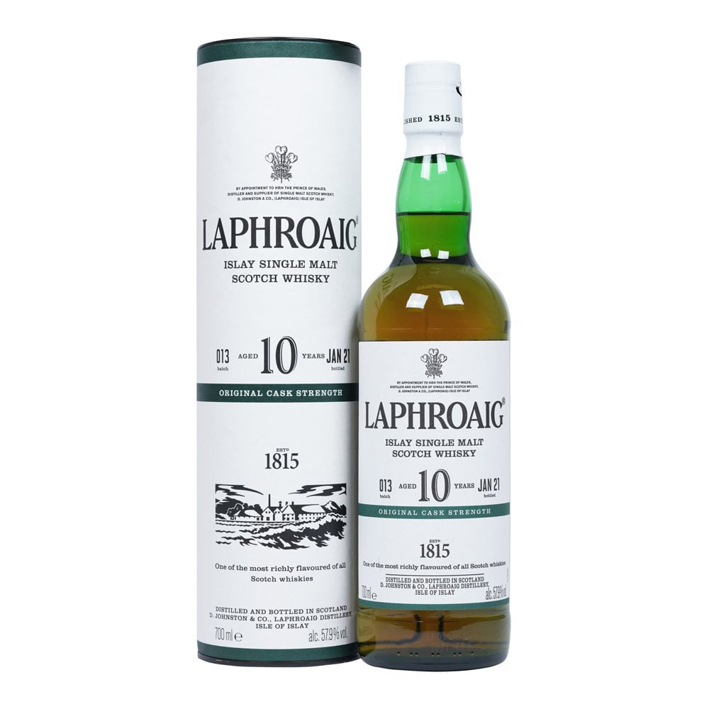 Laphroaig 10 Year Old Cask Strength – Batch 13 – Bottled 2021