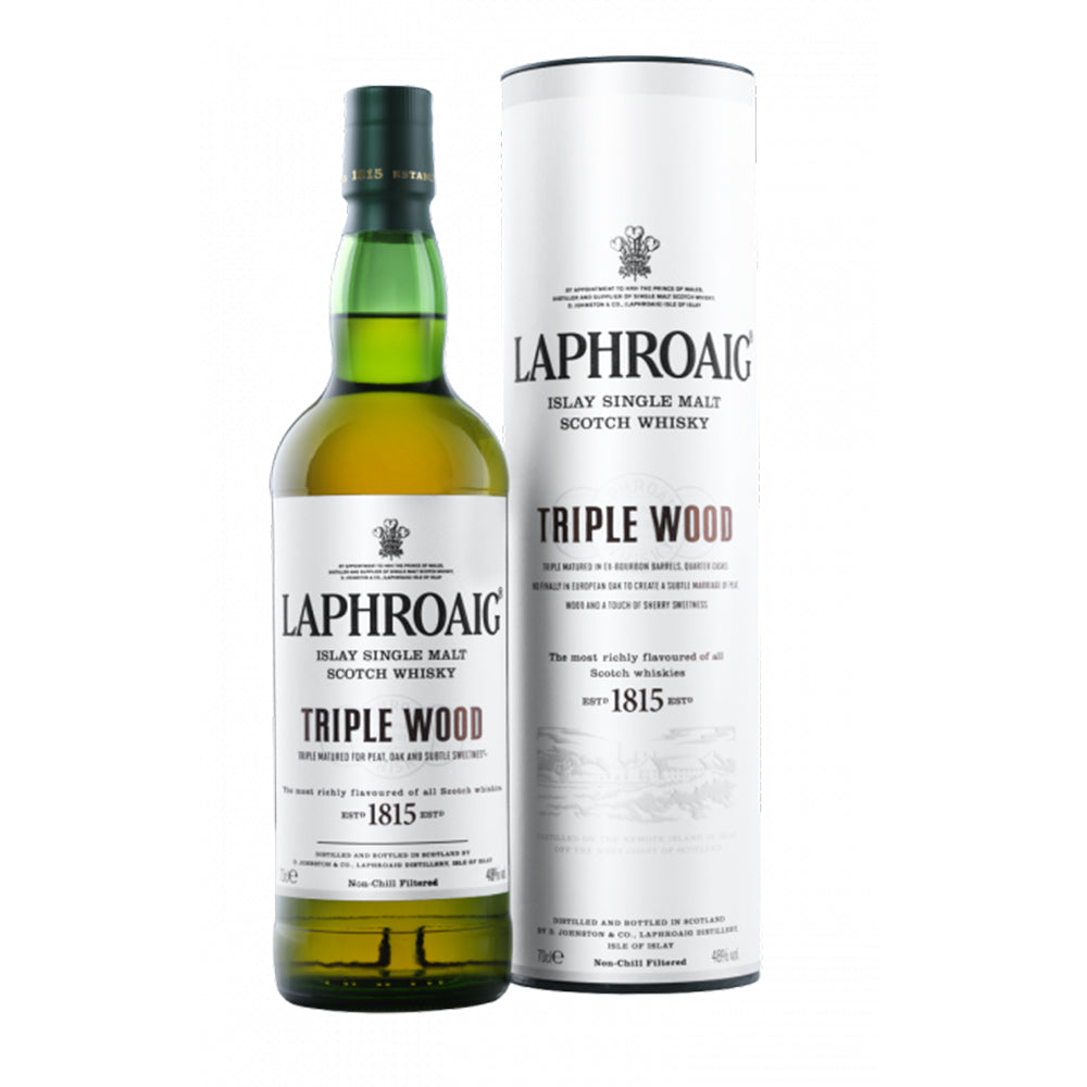 Laphroaig Triple Wood Islay Single Malt Scotch Whisky