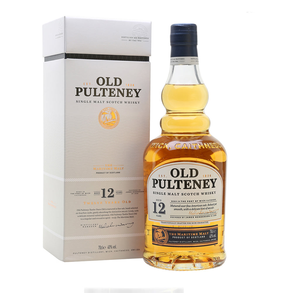 Old Pulteney 12 Year Old Highland Single Malt Scotch Whisky