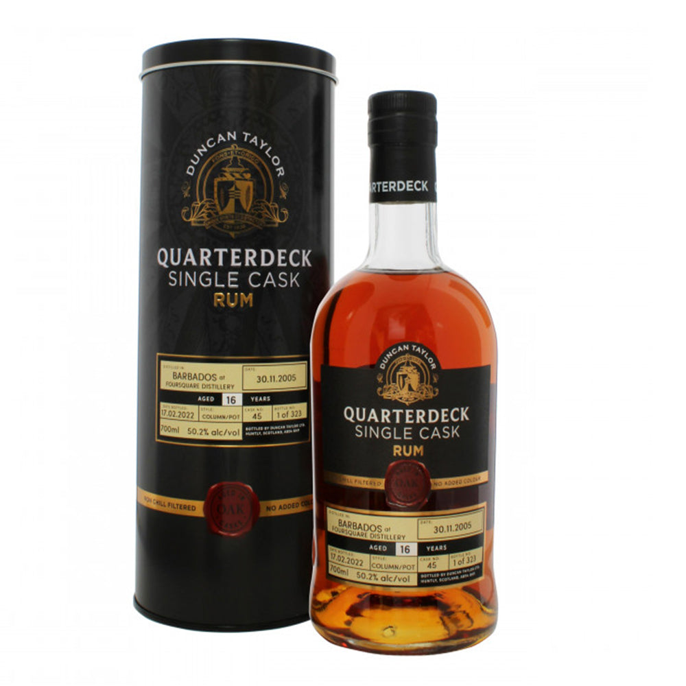 Quarterdeck Barbados Foursquare 2005 16 Year Old (Duncan Taylor)