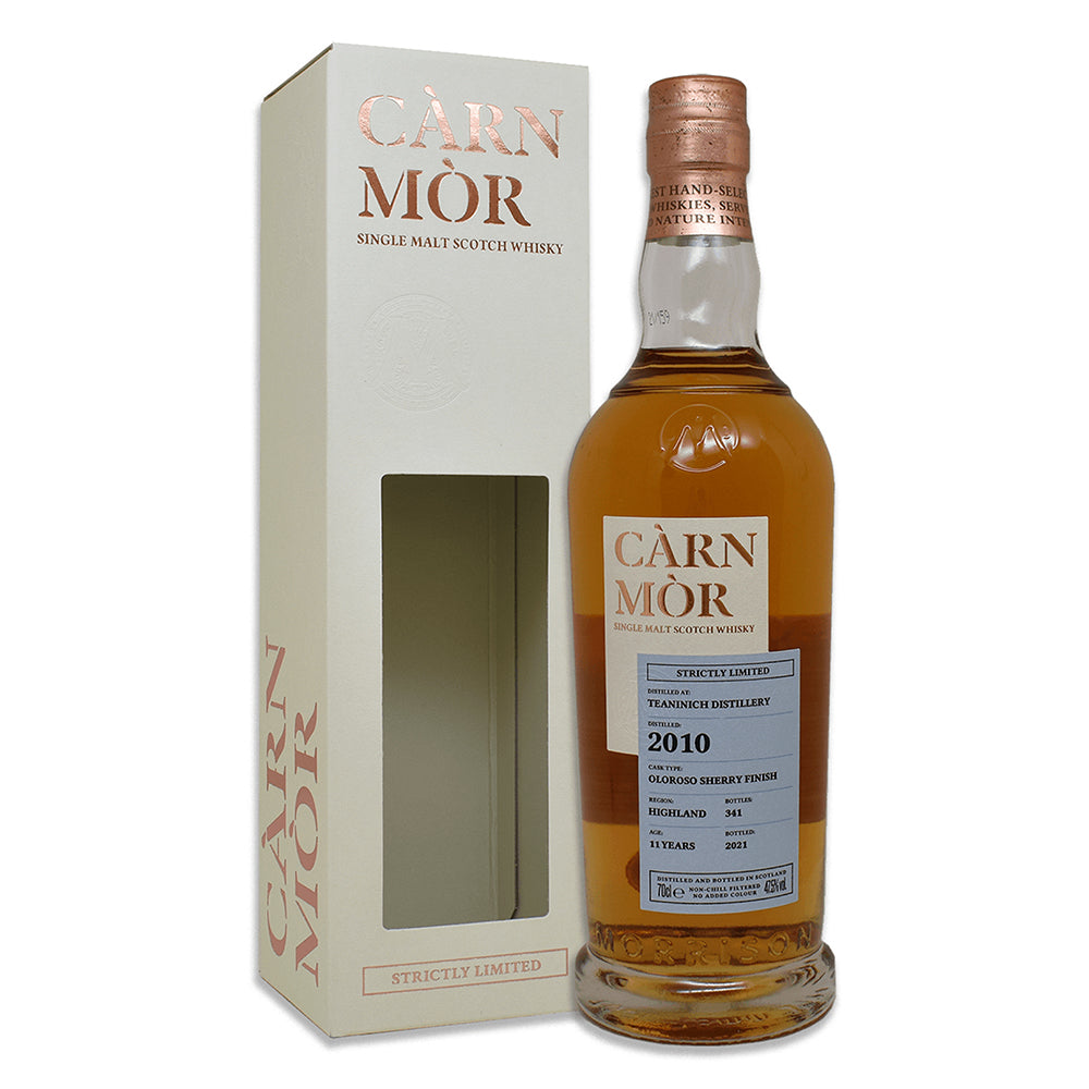 Teaninich 11 Year Old 2010 Oloroso Cask – Strictly Limited (Càrn Mòr) 