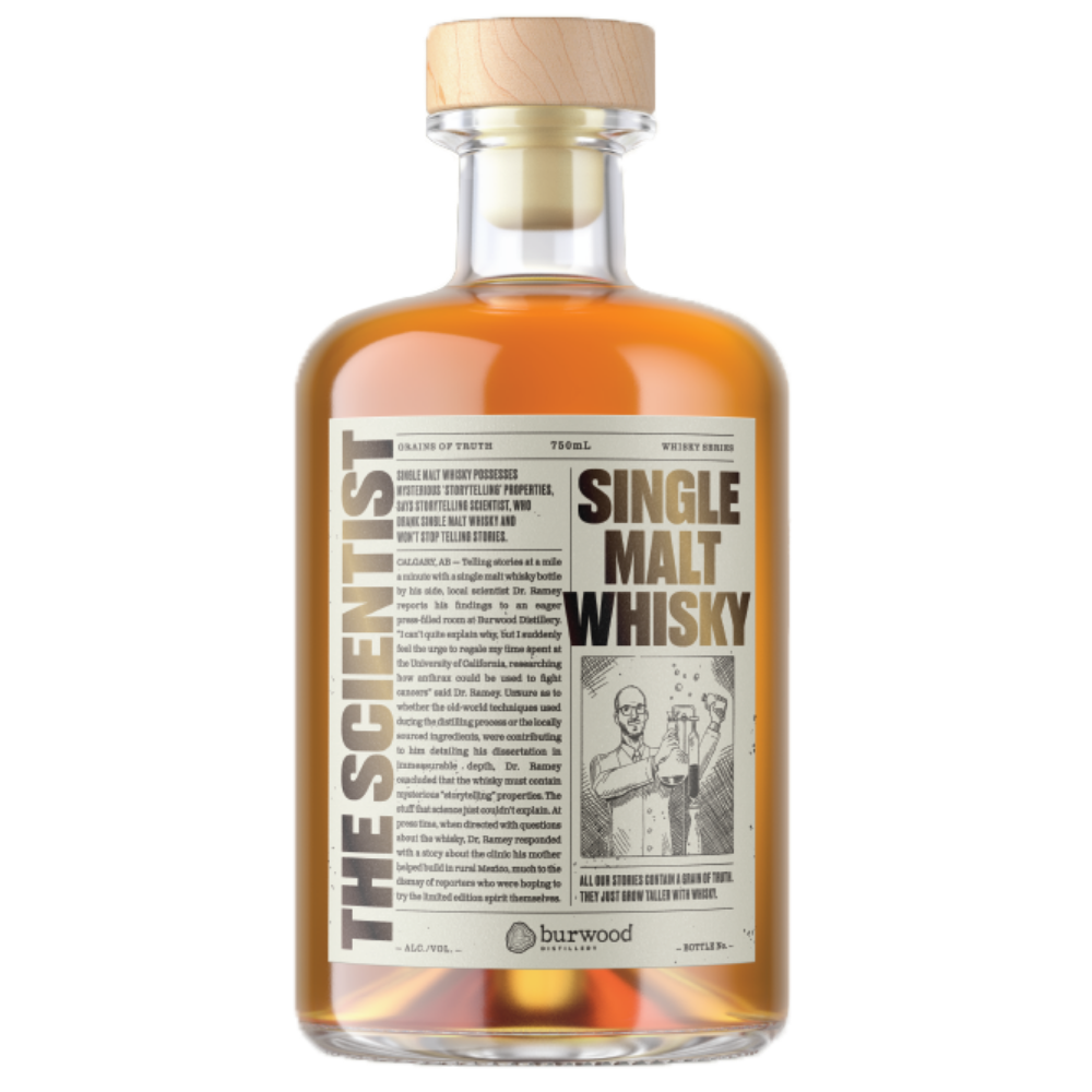 Burwood Distillery "The Scientist" Single Malt Whisky Batch #2