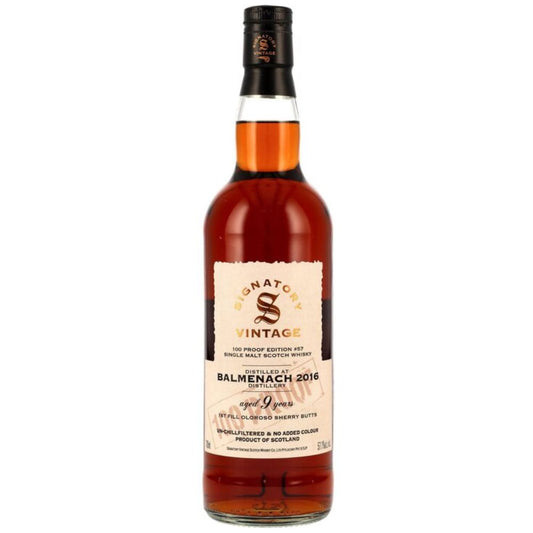 100 Proof Balmenach Signatory